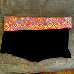 Victoria Secret Pink fold over yoga shorts